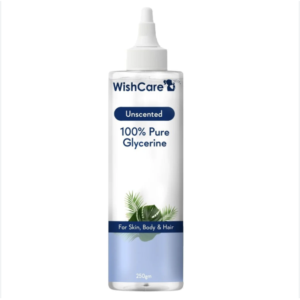 WishCare Unscented Glycerine Gel For Skin Care- 100% Pure & Vegan 250gm