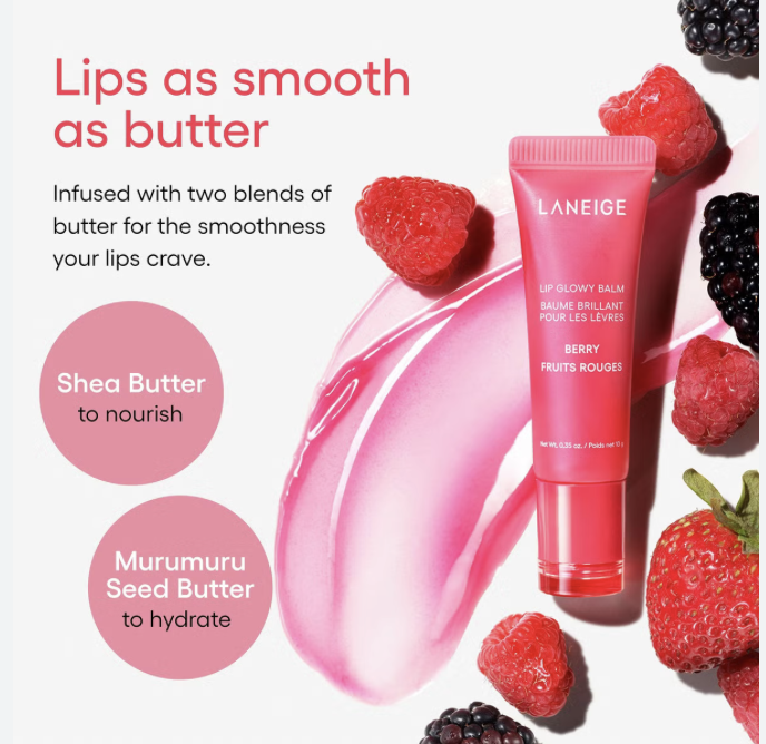 LANEIGE Lip Glowy Balm Berry Fruits Rouges (10g)