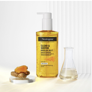 Neutrogena Clear & Soothe Micellar Jelly Makeup Remover | Gently Cleanse & Calm Skin