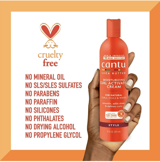 Cantu moisturizing curl activator cream 355ml