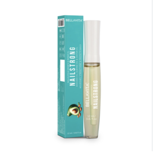Bella Vita Organic Nail Strong Oil for Cuticle Care, Nail Growth & Strength With Goodness of Almond Oil - Soft, Smooth, & Strong Lustrous Nails, 12 ml