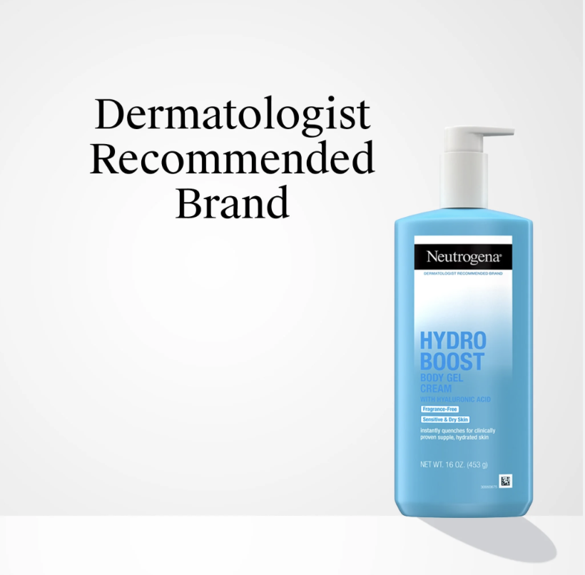 Neutrogena Hydro Boost Fragrance-Free Body Gel Cream 453g ( Sensitive & Dry Skin )- Canada