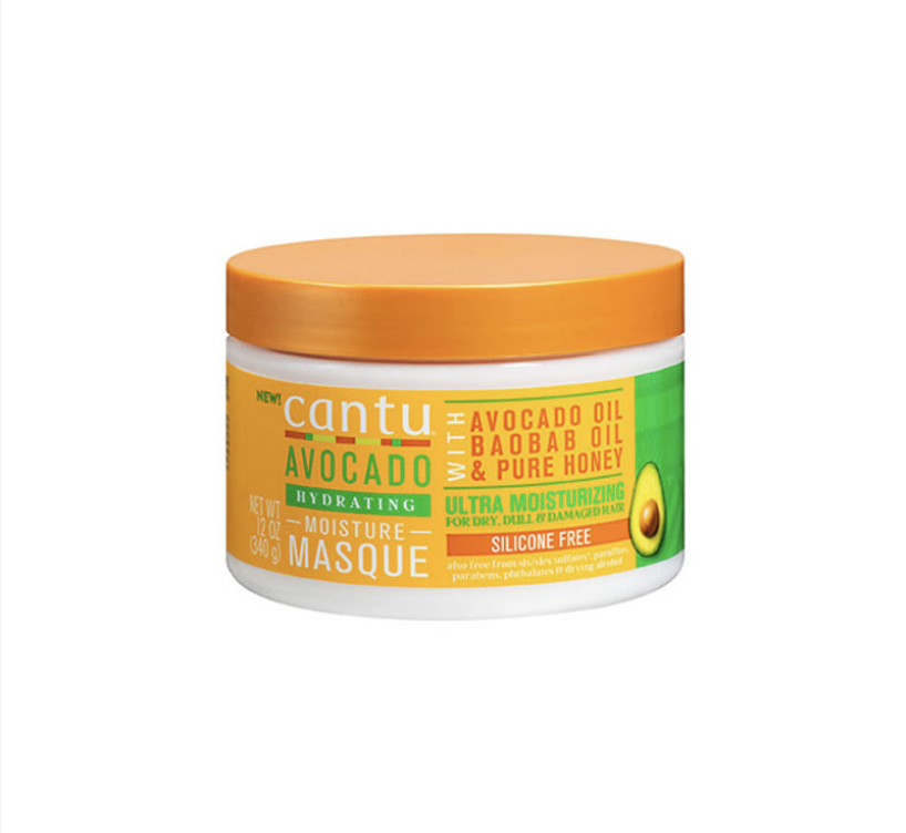 Cantu Avocado Silicone-Free Hydrating Moisture Hair Mask with Avocado Oil 340g
