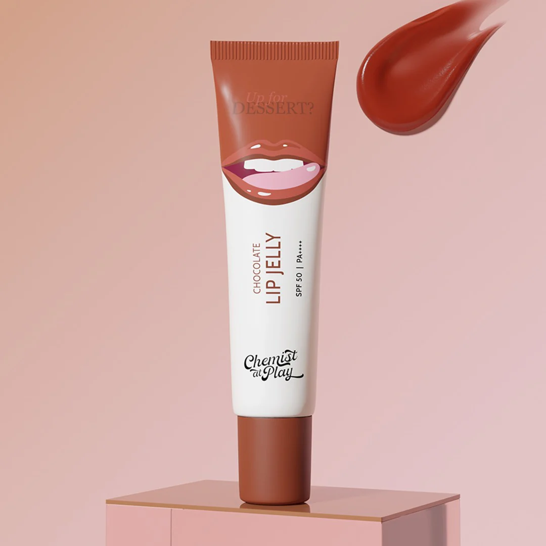Ceramides + 2% Kojic Acid Tinted Lip Balm (Chocolate) | SPF 50 PA++++ | 10 gm