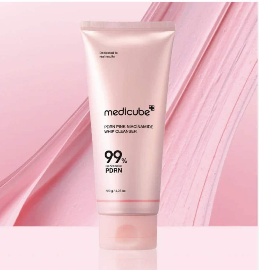 Medicube PDRN Pink Niacinamide Whip Cleanser 120g