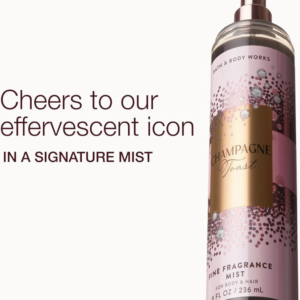 Bath & Body Works CHAMPAGNE TOAST Fine Fragrance Mist-canada