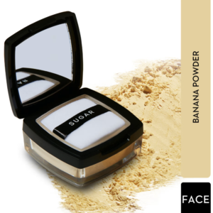 SUGAR All Set To Go Banana Matte Powder | Setting Matte Powder For Mattified Skin | Oil-Controlling