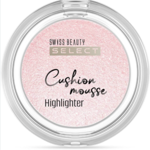 Swiss Beauty Select Cushion Mousse Highlighter| Lit-From-Within Finish | Glowy & Dewy Skin - 02 pink forest