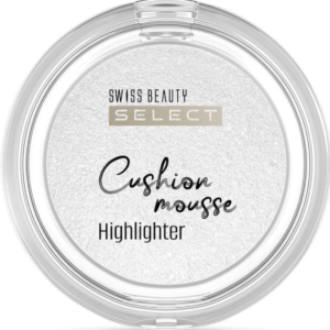 Swiss Beauty Select Cushion Mousse Highlighter| Lit-From-Within Finish | Glowy & Dewy Skin - 01 pearl glow
