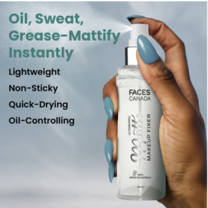 Product Description Reviews & Ratings ★ 3.9 Rating by 18 verified users Faces Canada Ultime Pro Matte Makeup Fixer, 100 ml | Long Lasting Makeup Setting Spray | Keeps Makeup Intact | Flawles
