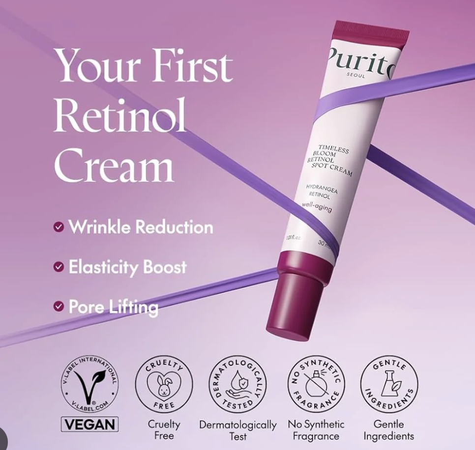 PURITO SEOUL Timeless Bloom Retinol Spot Cream 30ml
