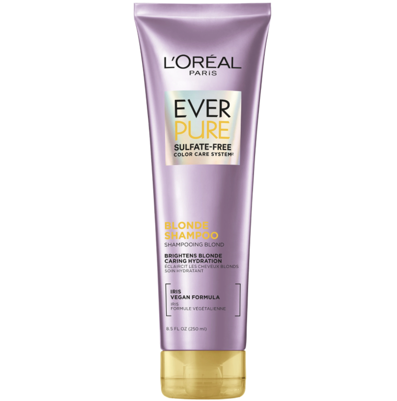 Paris EverPure Sulfate Free Blonde Shampoo, Brightening 200ml