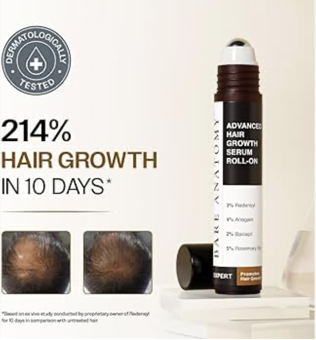Bare Anatomy Advanced Hair Growth Serum Roll-On