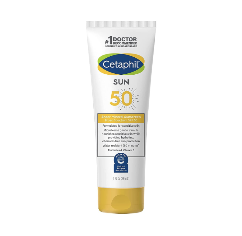 CETAPHIL Sheer Mineral Sunscreen Lotion for Face & Body - USA