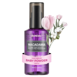 Kundal Macadamia Hair Serum 100ml #Baby Powder