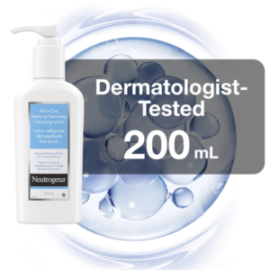 Neutrogena All-in-One Makeup Remover Face Cleansing Lotion, 200 mL