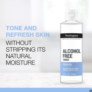 Neutrogena Alcohol-Free Gentle Face Toner | Fragrance-Free | Hypoallergenic