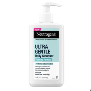 Neutrogena Ultra Gentle Foaming Facial Cleanser, Daily Face Wash 473ml