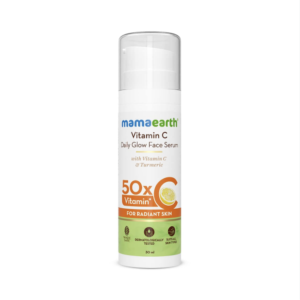 Mama earth Vitamin C Daily Glow Face Serum With Vitamin C & Turmeric for Radiant Skin – 30 ml india