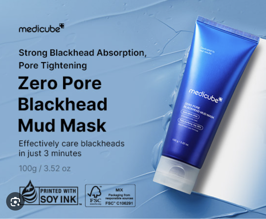 Medicube Zero Pore Blackhead Mud Mask 100g