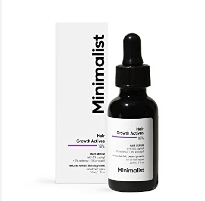 Minimalist Hair Growth Actives 18% Hair Serum (30ml)