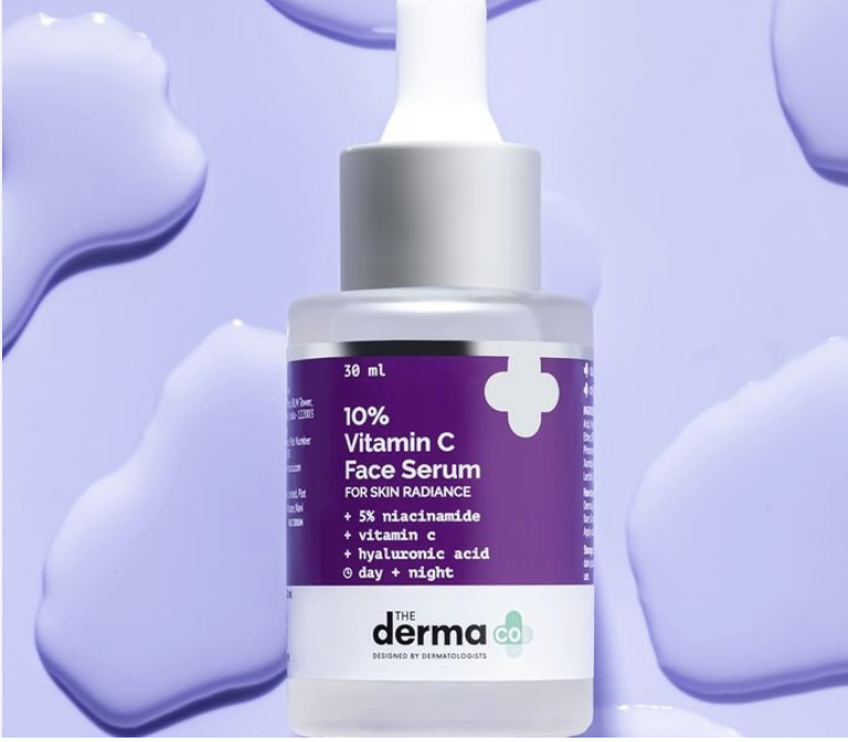 Derma Co 10% Vitamin C Face Serum for Skin Radiance 30ml