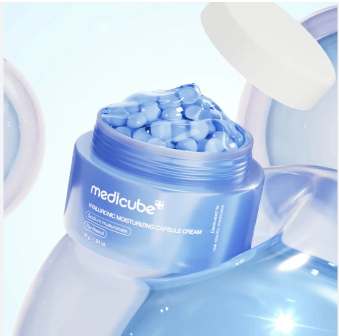 Medicube Hyaluronic Moisturizing Capsule Cream 50g