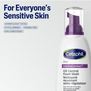 Cetaphil Derma Control Foam Wash Oil Removing 236ml