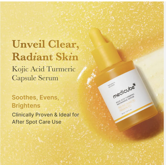 Medicube KOJIC ACID TURMERIC NIACINAMIDE SERUM 30ML