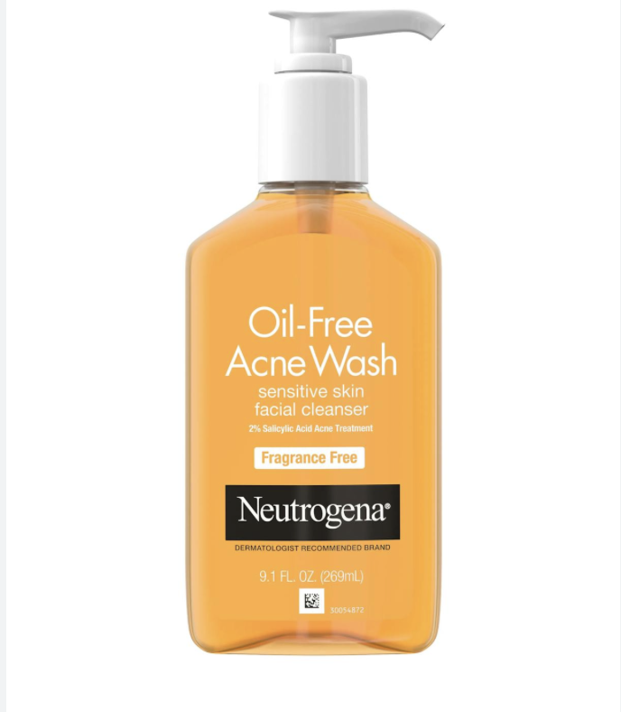 Neutrogena Oil-Free Acne Wash, Fragrance Free 269ml