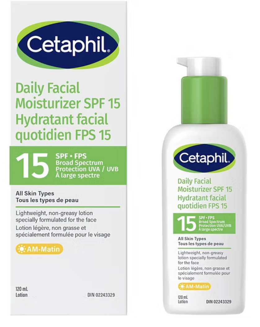 Cetaphil Daily Facial Moisturizer SPF 15 120ml