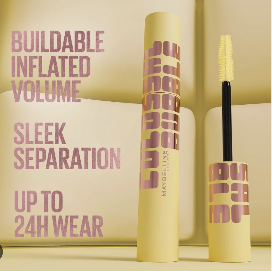 Maybelline Colossal Bubble Waterproof Mascara Black