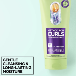 GARNIER METHOD FOR CURLS SHAMPOO, UP TO 72H MOISTURE AND DEFINITION 200ML