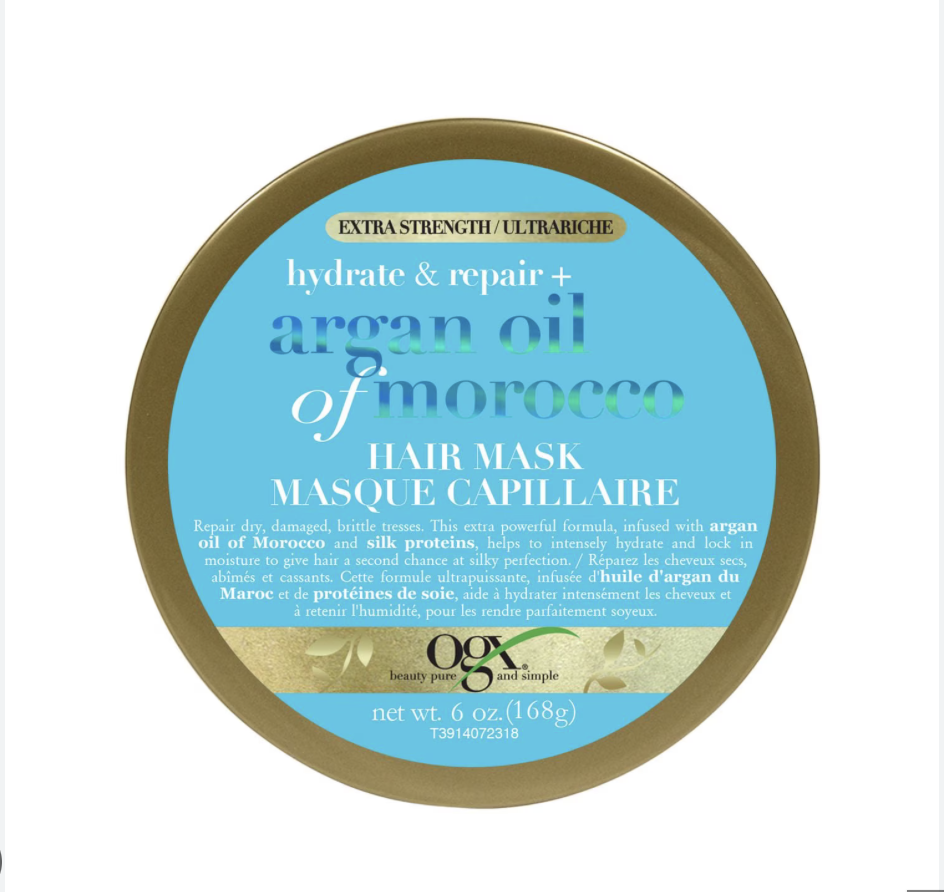 OGX® Extra Strength Hydrate & Repair + Argan Oil of Morrocco Hair Mask 168g