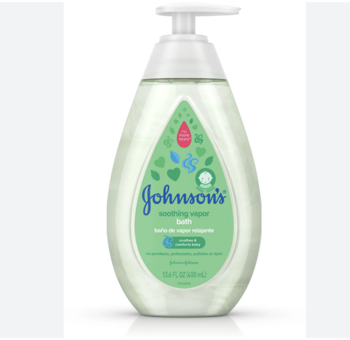 JOHNSON'S Baby Soothing Vapor Bath to Relax Babies 400ml
