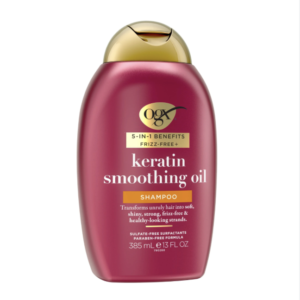 OGX Frizz-Free + Keratin Smoothing Oil Shampoo