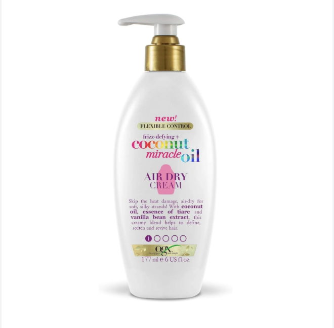 OGX Coconut Miracle Oil Leave Air-Dry Hair Cream - 177 ml