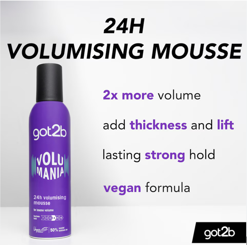 got2b Hair Volume Mousse Volumania 250ml