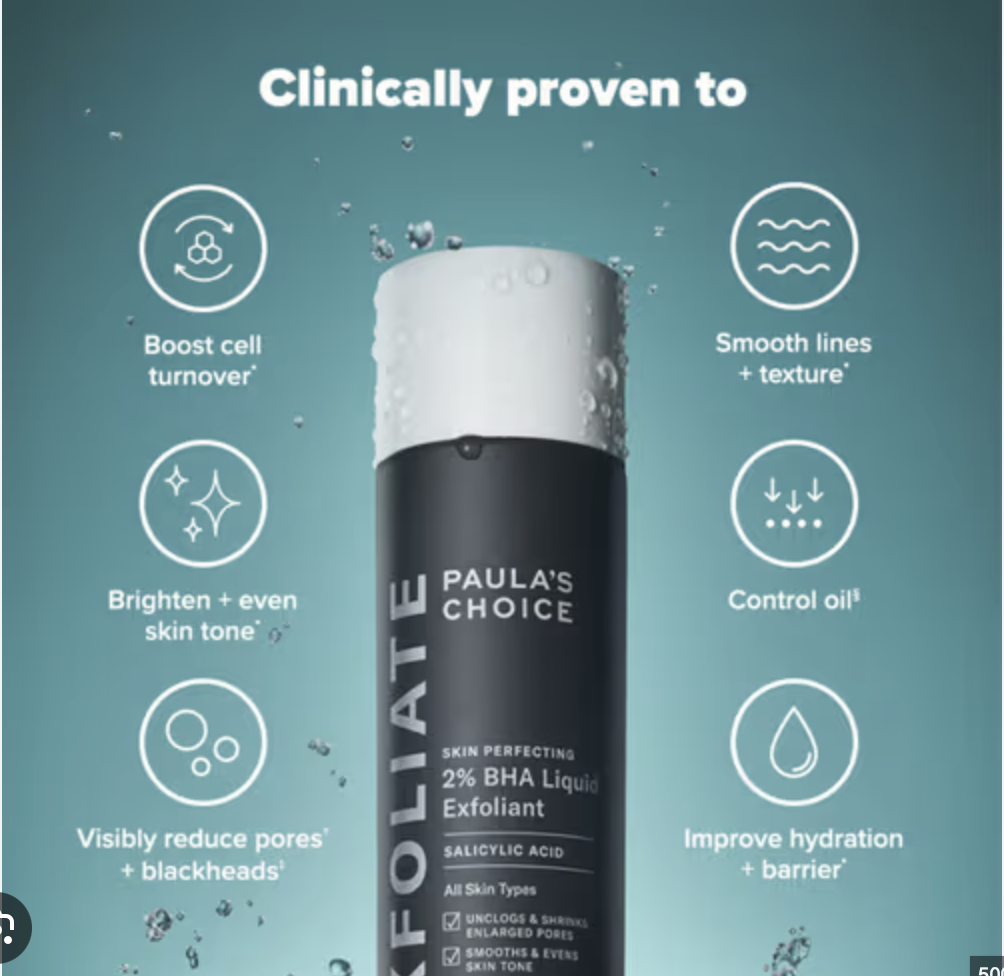 Paula's Choice Skin Perfecting 2% BHA Liquid Exfoliant