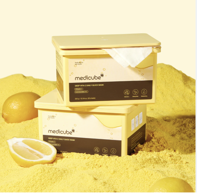 MEDICUBE DEEP VITA C DAILY QUICK MASK BRIGHTENING Deep Vita C Daily Quick Mask 30 sheets