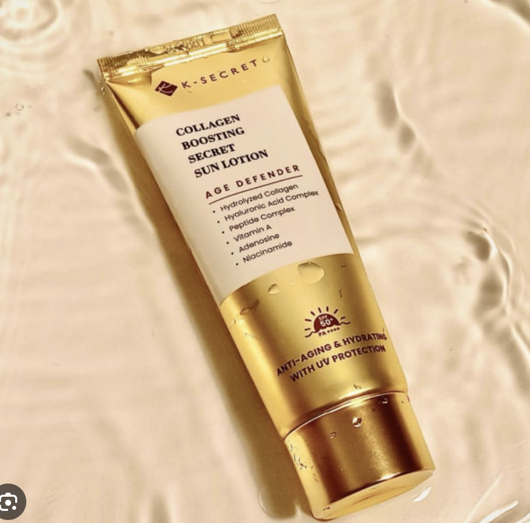 K-Secret Collagen Boosting Secret Sun Lotion 60ml