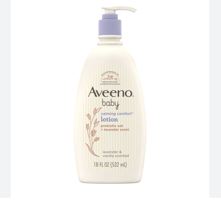 Aveeno Baby Calming Comfort Moisturizing Bedtime Body Lotion for Baby and Toddler 532ml