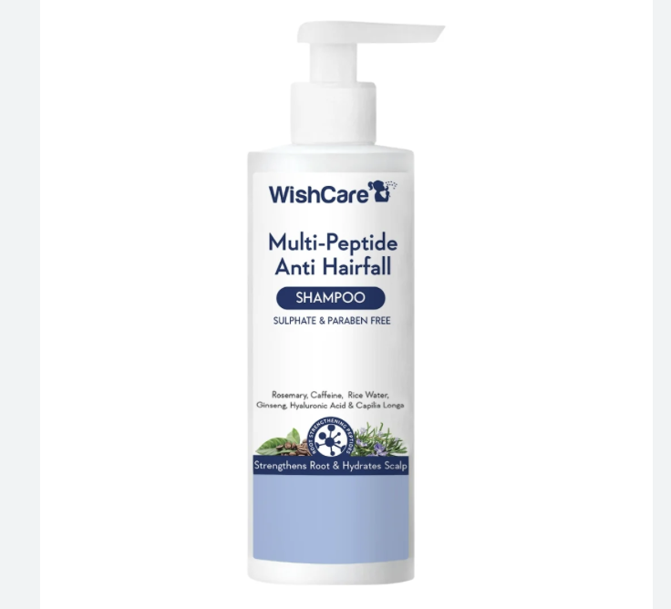 WISH CARE Multi Peptide Anti Hair Fall Shampoo 250ML