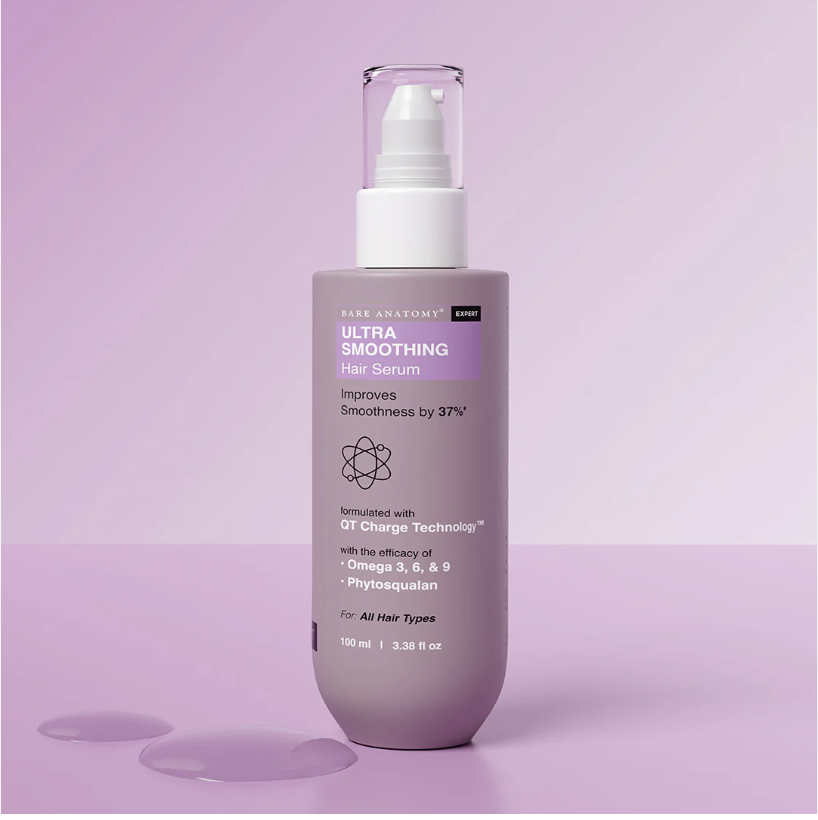 Bare Anatomy Ultra Smoothing Hair Serum For Dry & Frizzy - Smooth Hair (100ml)