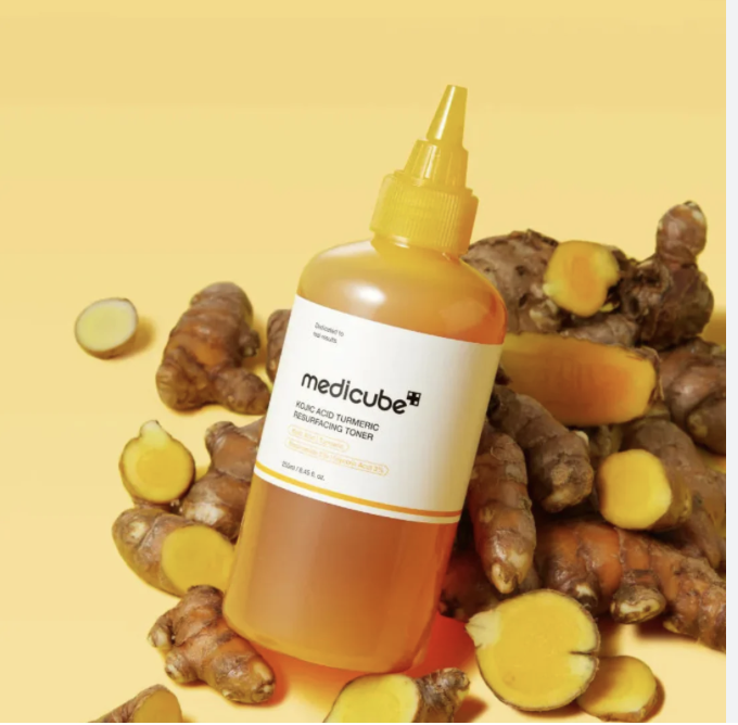 Medicube Kojic Acid Turmeric Resurfacing Toner 250ml