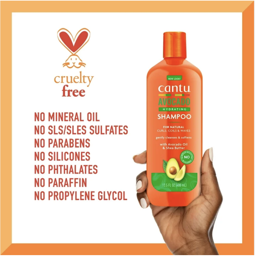 Cantu Avocado Hydrating Shampoo,400ml