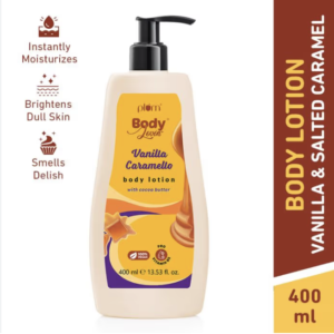 Plum BodyLovin Vanilla Caramello Bestselling Body Lotion for Dry, Normal & All Skin type (400ml)
