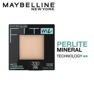 Maybelline New York Fit Me Matte + Poreless Pressed Powder, Lightweight