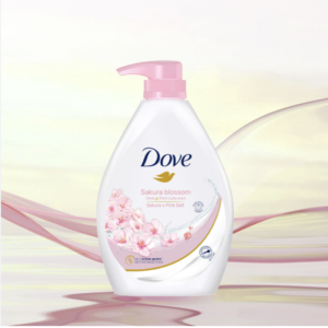 Dove Go Fresh Body Wash Sakura X Pink salt 1000ml