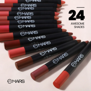 MARS Won't Smudge Won't Budge Crayon Lipstick up to 12 Hours Stay | Matte Finish | Waterproof | Won't Smudge Won't Budge Lip Crayon
